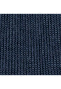 Granatowa, dzianinowa tkanina o miękkiej, teksturowanej powierzchni i ciasno tkanym wzorze, wykazująca jednolity kolor i minimalne wariacje.