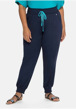 Sheego, STRAND - Tracksuit bottoms - marine