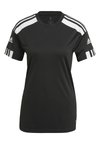 SQUADRA 21 - Sports T-shirt - black/white
