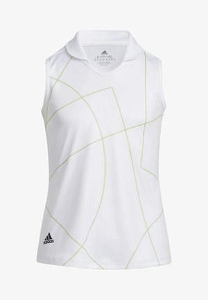 Poloshirt - green/white