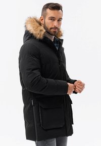 Ombre AND POCKETS  - Parkatakki - black