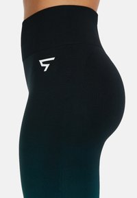 SQUATPROOF HIGH WAIST - Tights - black blue