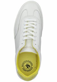 Scotch & Soda Sneaker low - white yellow
