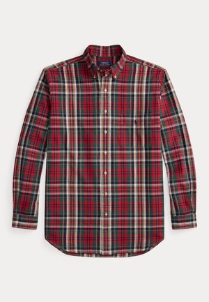 Polo Ralph Lauren Big & Tall, PLAID BRUSHED OXFORD SHIRT - Chemise - red green multi