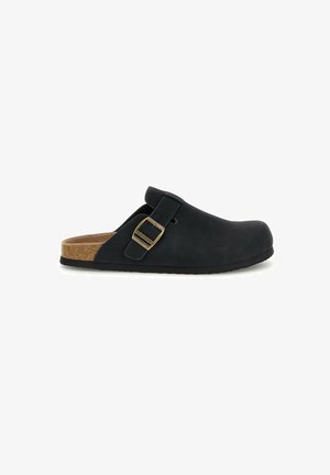 Superga, CIABATTA DONNA - Zoccoli - nero
