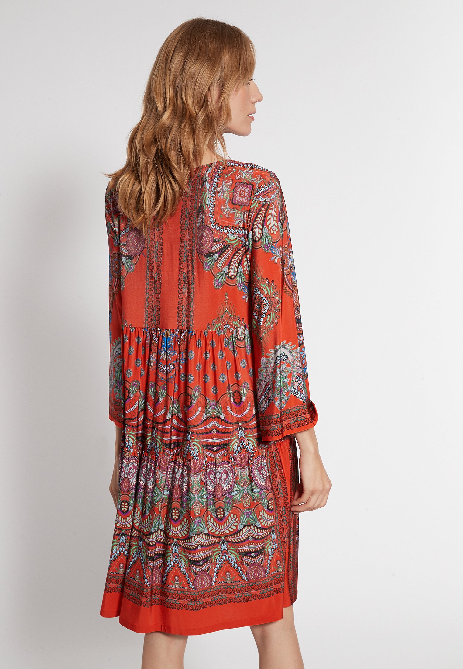 Ana Alcazar FIOLA - Day dress - rot/multi-coloured - Zalando.de