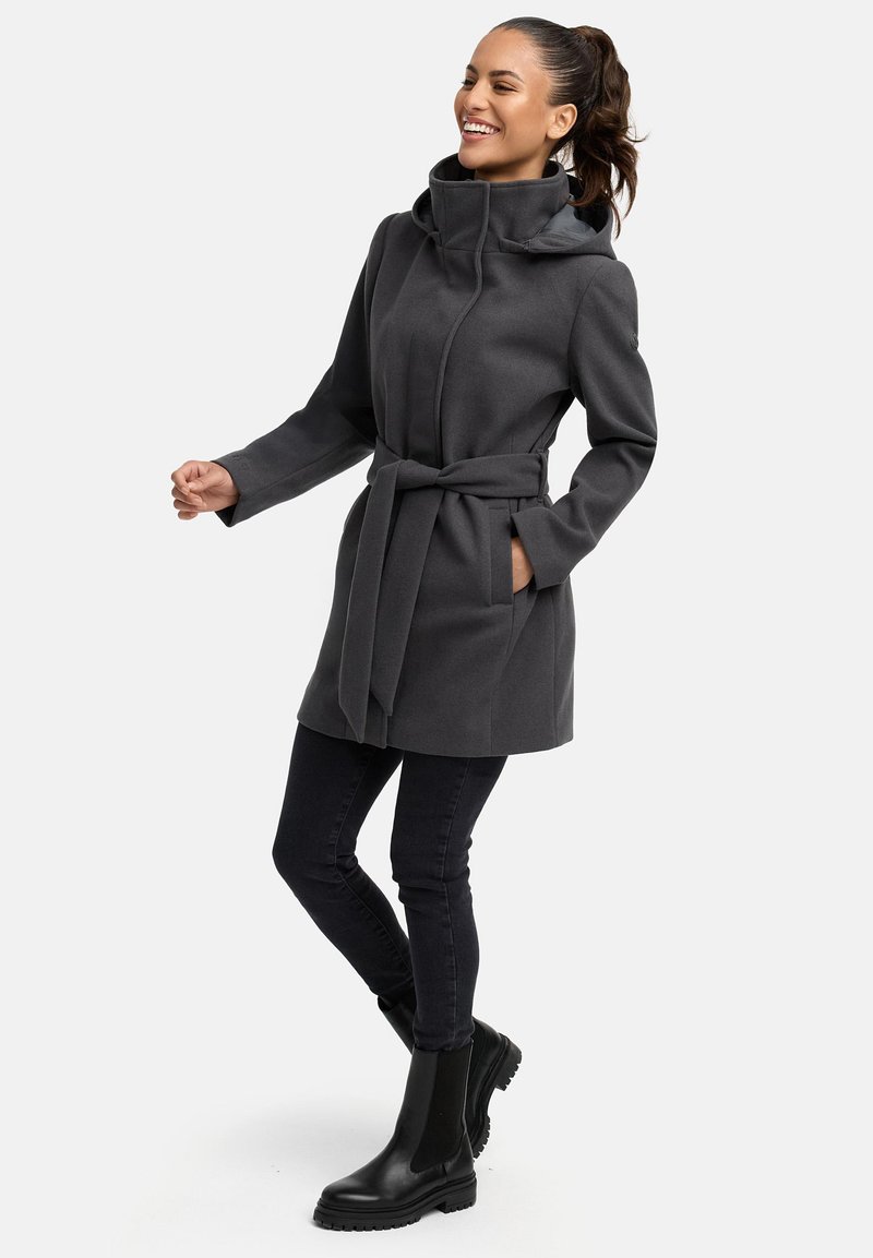 MARIKOO Katalinaa 16 Lange damestrenchcoat, warme