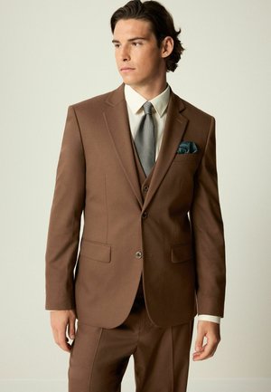 Next REGULAR FIT - Blazer jacket - brown