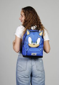 Karactermania ANIME MANGA GAMING MINI - Cartable d'école - sonic blue