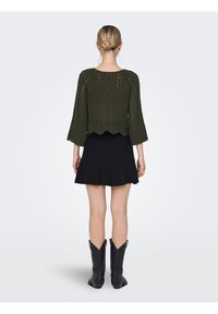 ONLY ONLNOLA LIFE PULLOVER - Pulover - forest night