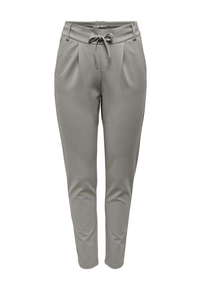 ONLY ONLPOPTRASH LIFE EASY PANT - Stoffhose - Cloud Dancer/weiß