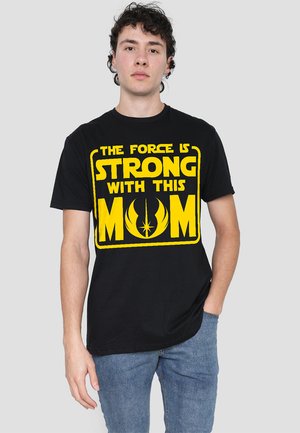 STAR WARS MOTHERS DAY FORCE IS STRONG WITH MOM - T-Shirt print - black