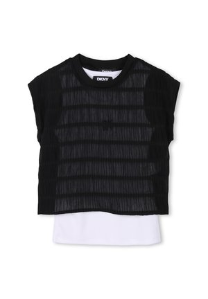DE CÉRÉMONIE 2 EN 1 - T-shirt basique - black