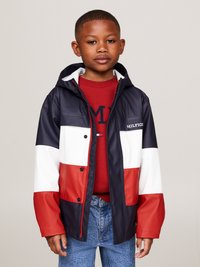 Tommy Hilfiger COLORBLOCK LONG UNISEX - Veste imperméable - red/white/blue