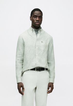 Lacoste Krekls - vert kaki/blanc