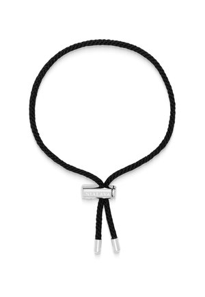 STRING WITH ADJUSTABLE LOCK - Armbånd - black