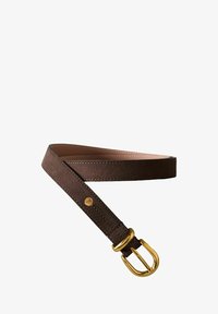 Vybráno, chocolate brown suede