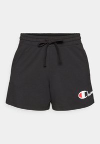ICONS SHORTS WITH LARGE LOGO - Urheilushortsit - black