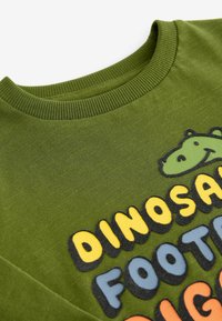 Next REGULAR FIT - Langærmet T-shirt - green dinosaur