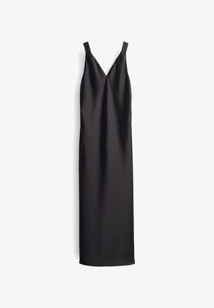 someday., MIDI A-LINIE PRINT - Jurk - ocean