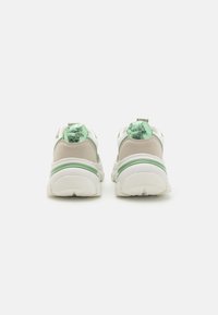 ONLY SHOES ONLSUFI CHUNKY - Trainers - white/grey/green