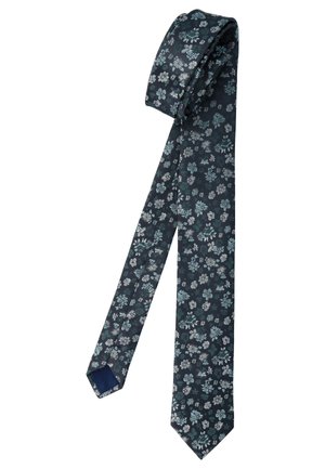 WILLEN, BLUME - Tie - dunkelmint