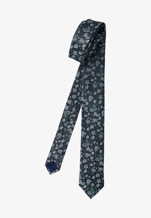 WILLEN, BLUME - Tie - dunkelmint