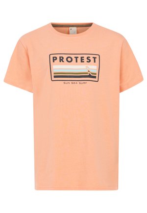 MARIUS - T-shirt print - cadmium orange