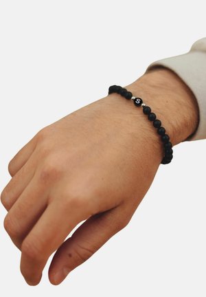 Massi Morino, BUCHSTABE S - Pulsera - schwarz