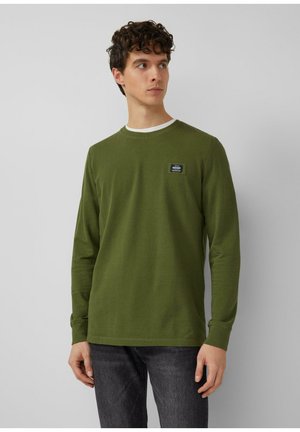 Langarmshirt - oliv/grün