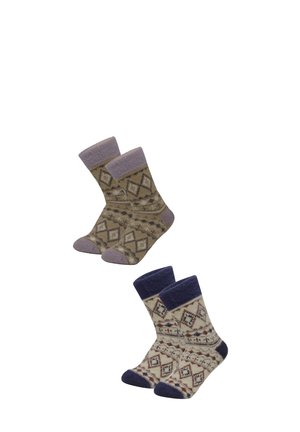 2ER PACK - Socken - dunkel blau