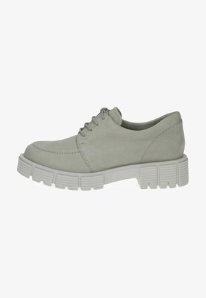 Tamaris Damen Schnür-Sneaker 1-23730-41 - Leder, Bequem & Stylisch In Pewter Tamaris Damen Schnür-Sneaker 1-23730-41 - Leder, Bequem & Stylisch In Pewter