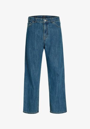 Jack & Jones Junior, BAGGY FIT JEANS JJIALEX JJNORREBRO AKM 887 JNR BAGGY FIT JEANS JUNIOR - Jeans Relaxed Fit - blue denim