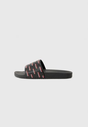 TIMEIN - Pool slides - black