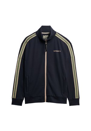 Superdry & Co TECH CULT LOOSE TRACK - Sweatjacke - eclipse navy