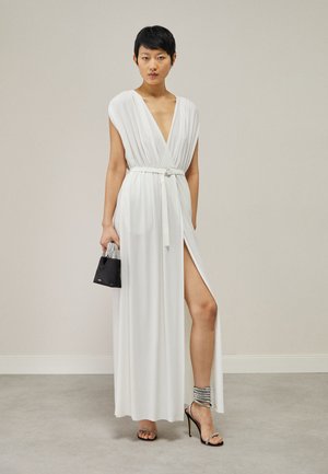 Norma Kamali ATHENA GOWN - Robe en jersey - snow white