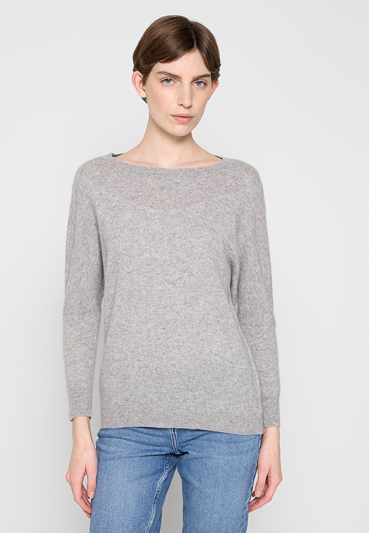 Authentic Cashmere Trui lichtgrijs Authentic Cashmere Trui lichtgrijs
