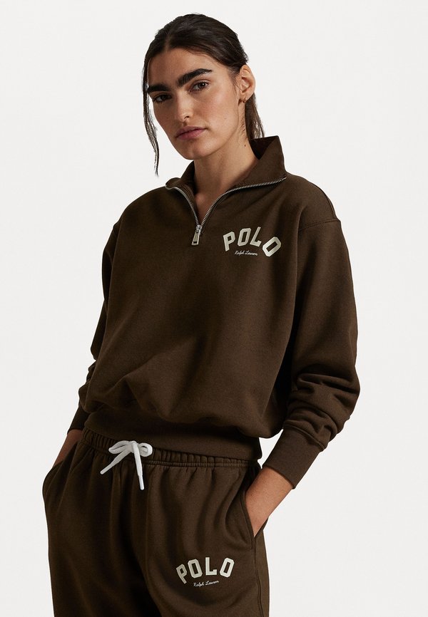 LOGO FLEECE QUARTER ZIP - Sweatshirt