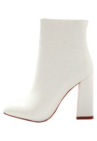 RAID Stivaletti con tacco - white