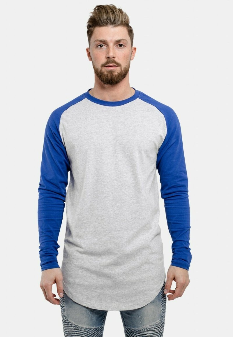 Blackskies BASEBALL - Top dugih rukava - ash grey blue