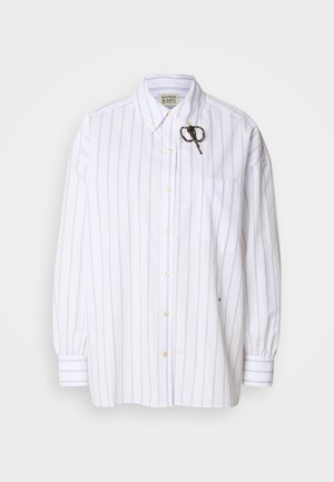 Scotch & Soda GIRLFRIEND SHIRT - Πουκάμισο - bright white/faded denim