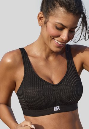 High support sports bra - schwarz