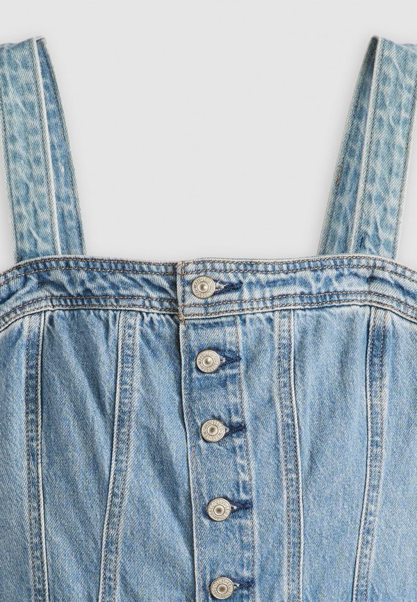 ICONIC BUTTON THRU DRESS - Denim dress - chill day4