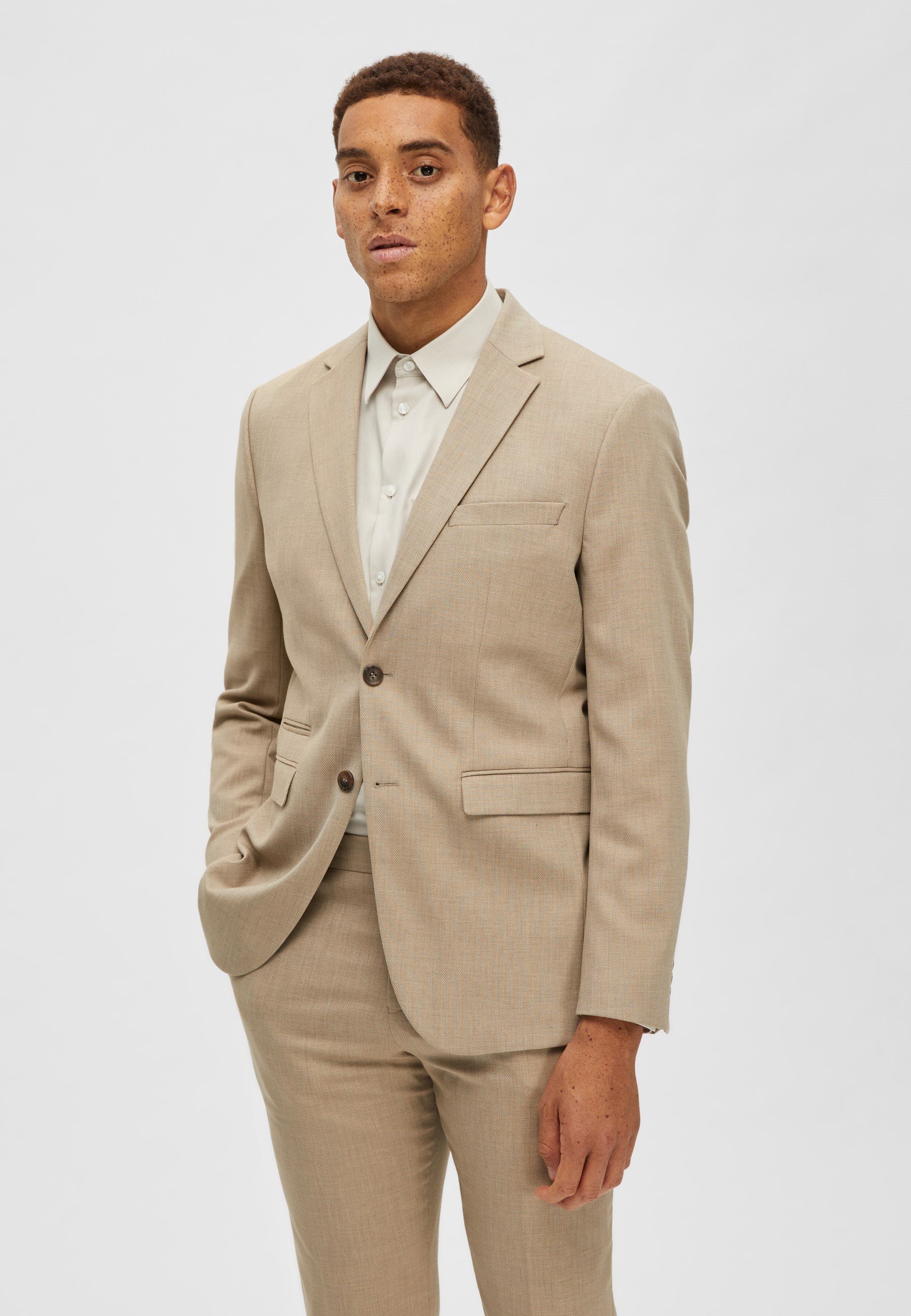 SELECTED HOMME Slhslim-Alvin BLZ Noos Veste Costume Homme - Coupe Slim Moderne