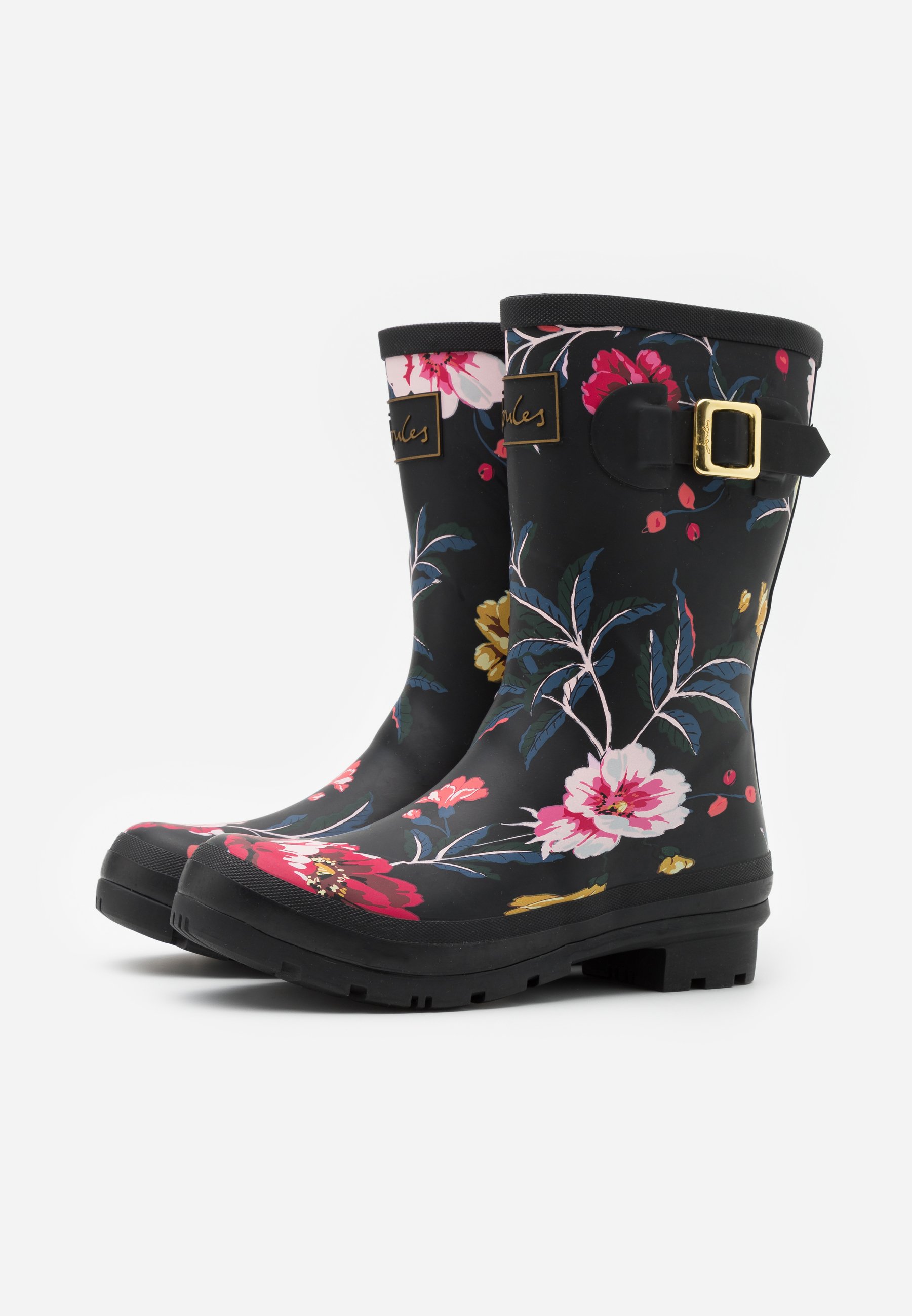 Tom Joule MOLLY WELLY Regenlaarzen blackZwart Zalando.nl Joules Regenlaarzen dames Molly zwart met hondjes