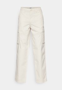 JJKNOCKOUT WIDE FIT - Cargo trousers - moonbeam
