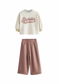 Next WIDE LEG SET - REGULAR FIT - Kalhoty - ochre yellow