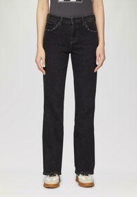s.Oliver MIT NIETEN - Flared Jeans - graphit