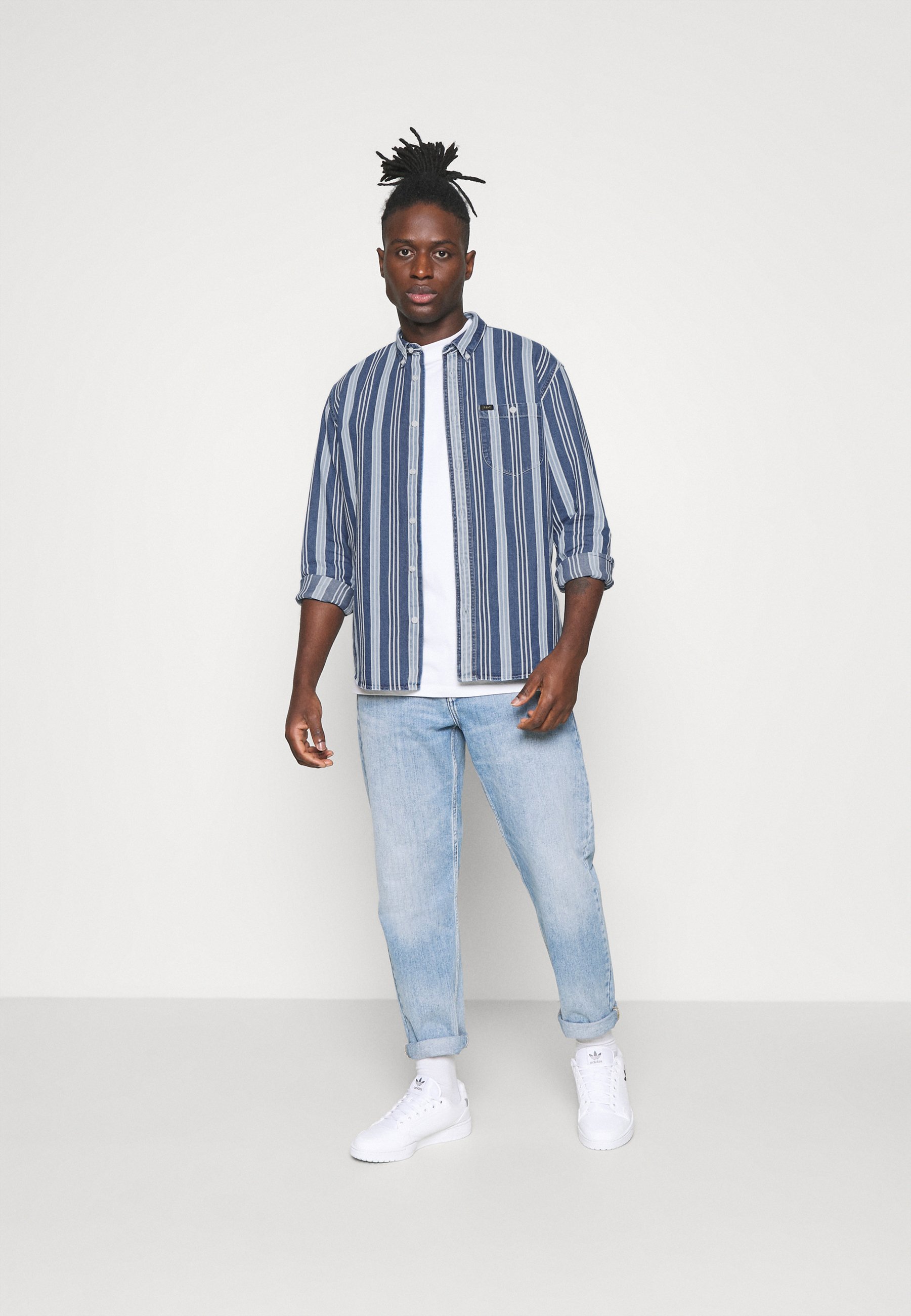Lee RIVETED SHIRT - Shirt - indigo/blue 
