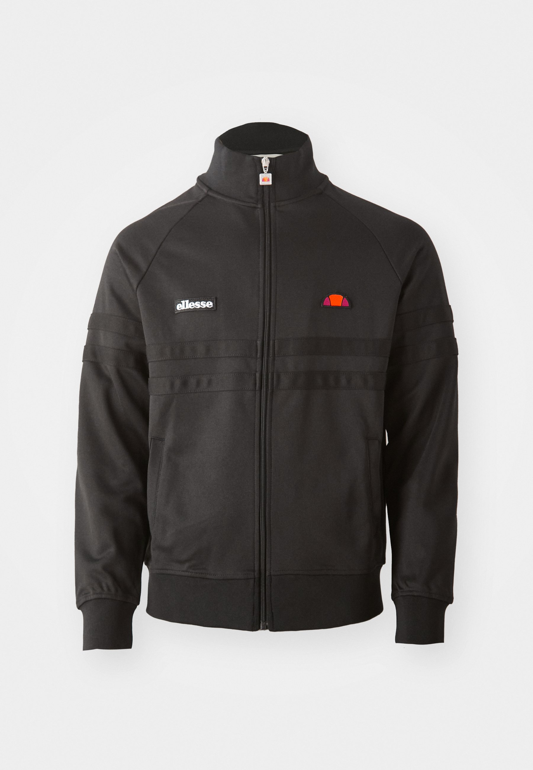 Ellesse Sweater met rits - black/zwart - Zalando.nl